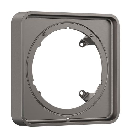 Hansgrohe-HG-Verlaengerungsrosette-SoftCube-22-mm-Brushed-Black-Chrome-13618340 gallery number 1